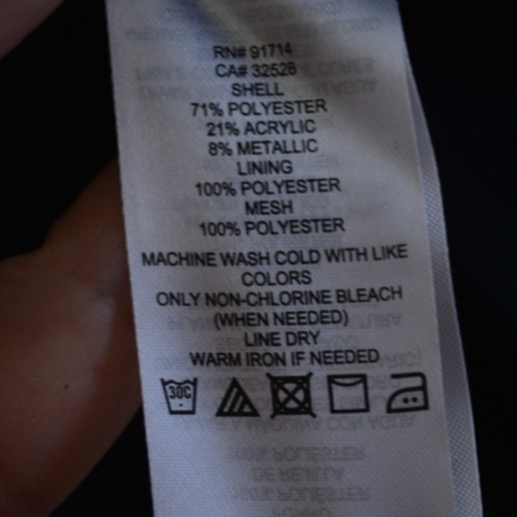 Armani Exchange Embroidered Fit & Flare Dress - Picture 6 of 6